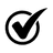 Check mark